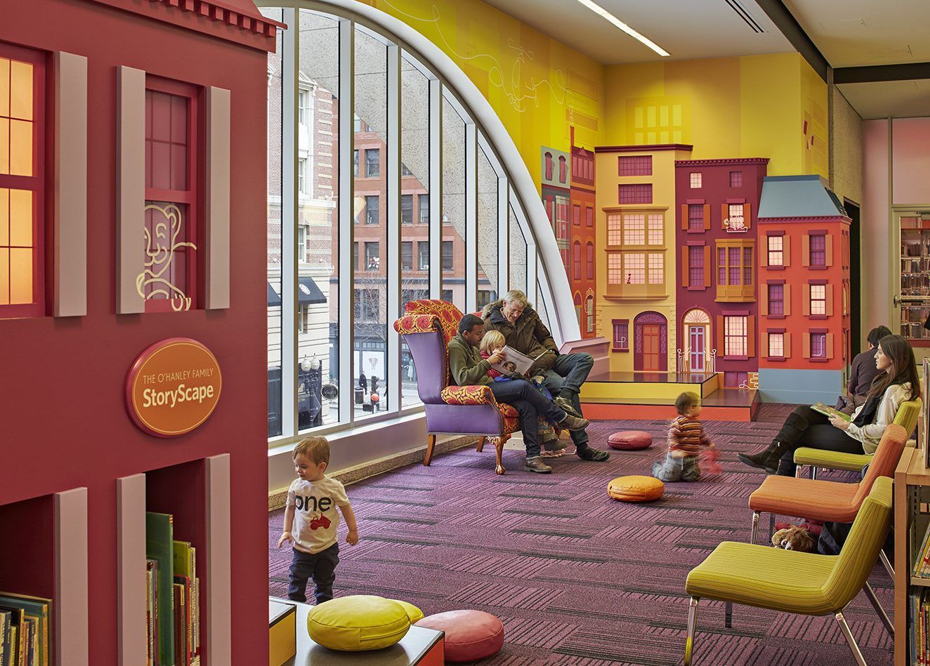 Biblioteca de Boston - Biblioteca infantiles impresionantes