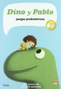 Libros infantiles de dinosaurios - Dino y Pablo juegos prehistoricos Mamut Comic