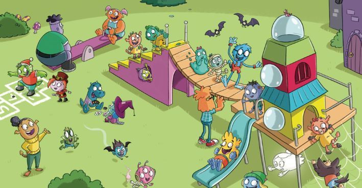 Escuela de monstruos personajes